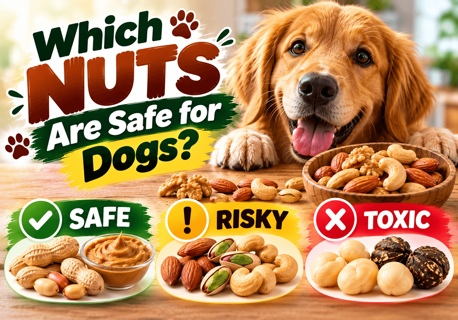 Which Nuts Are Safe for Dogs? A Vet-Informed Guide